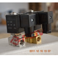 High pressure 24vdc two way motorized valve